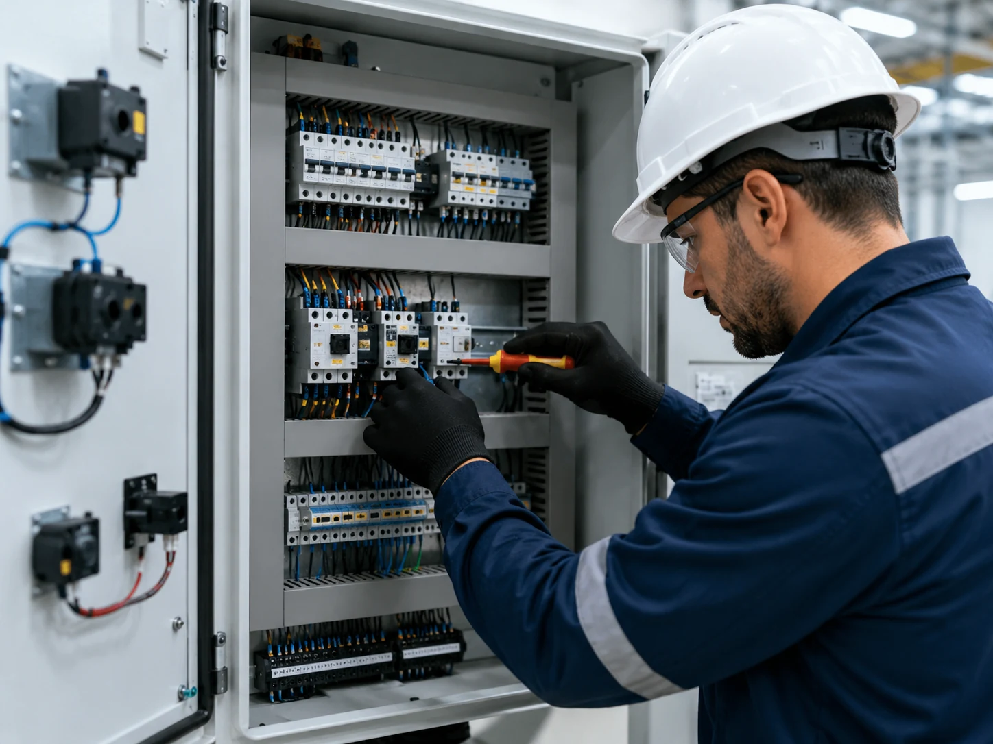 Quadros de comandos elétricos